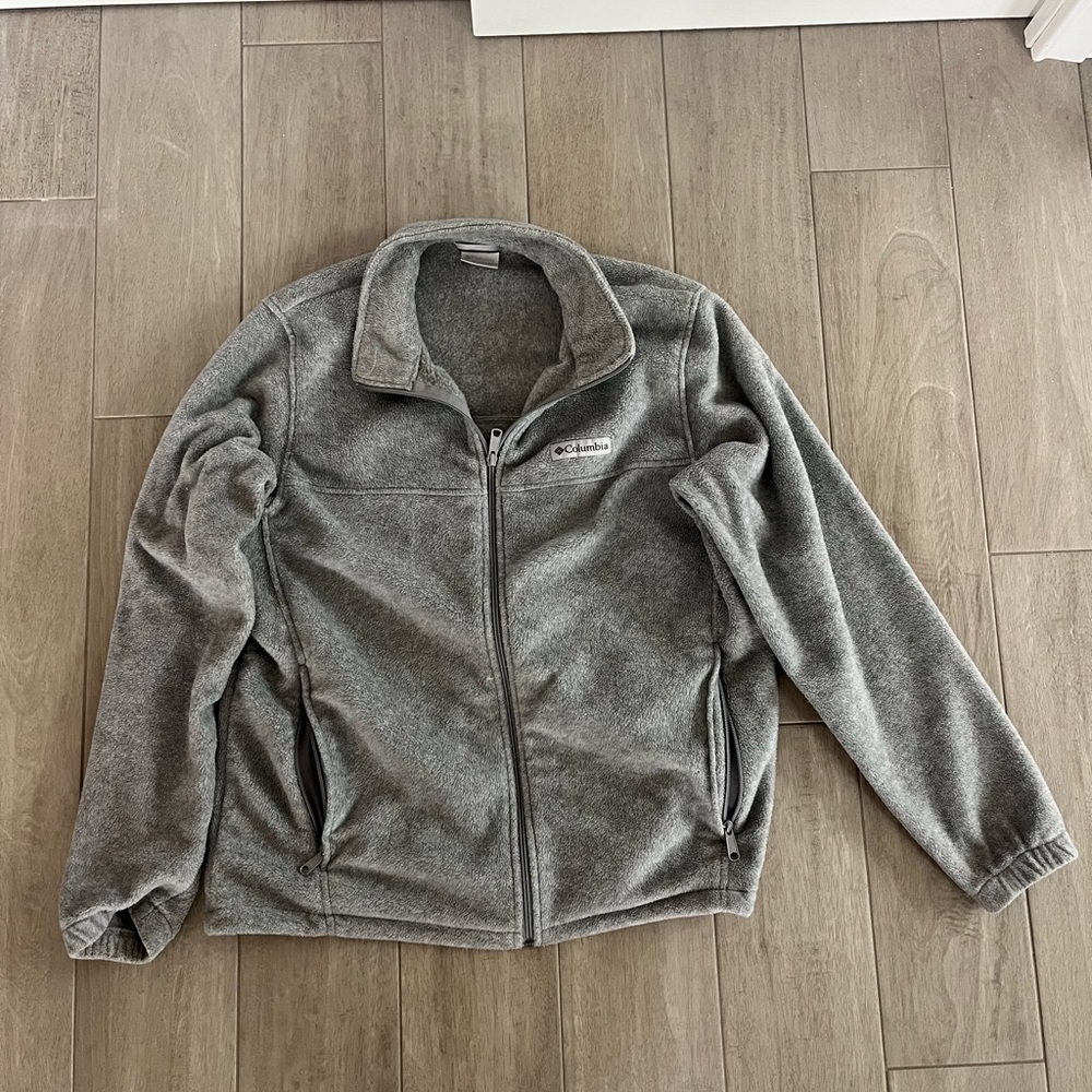 Columbia full zip fleece jacket